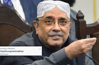 #StayStrongJemimaKhan trends on ‘X’ after Zardari accuses her of paid campaign to promote PTI