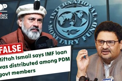 Fact Check: Has Miftah Ismail said IMF loan was distributed among PDM members?