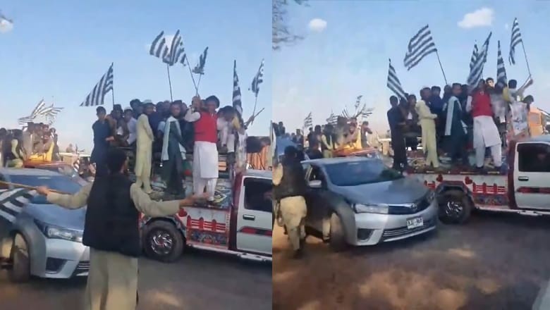JUI-F workers chant pro-PTI slogans after seeing Shehryar Afridi