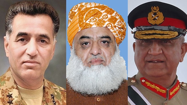 Gen Bajwa, Gen Faiz deny Fazl's claims of army's role in ousting Imran