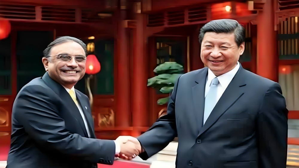 China's Xi Jinping congratulates Asif Zardari on becoming Pakistan's president for second time