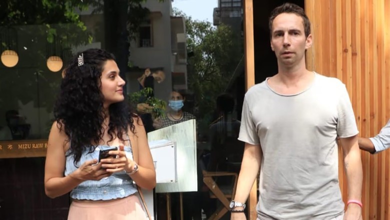 Bollywood actor Taapsee Pannu ties the knot with boyfriend Mathias Boe