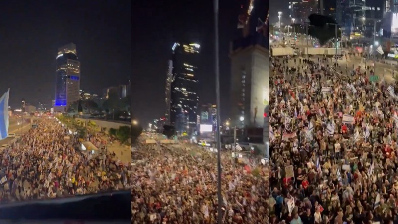 Thousands of Israelis join anti-government protests, demand Netanyahu's resignation