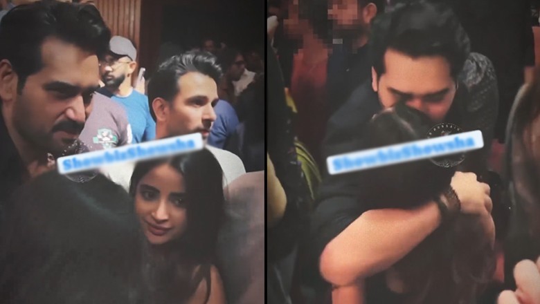 Humayun Saeed hugs, kisses Saboor Aly in public, video goes viral