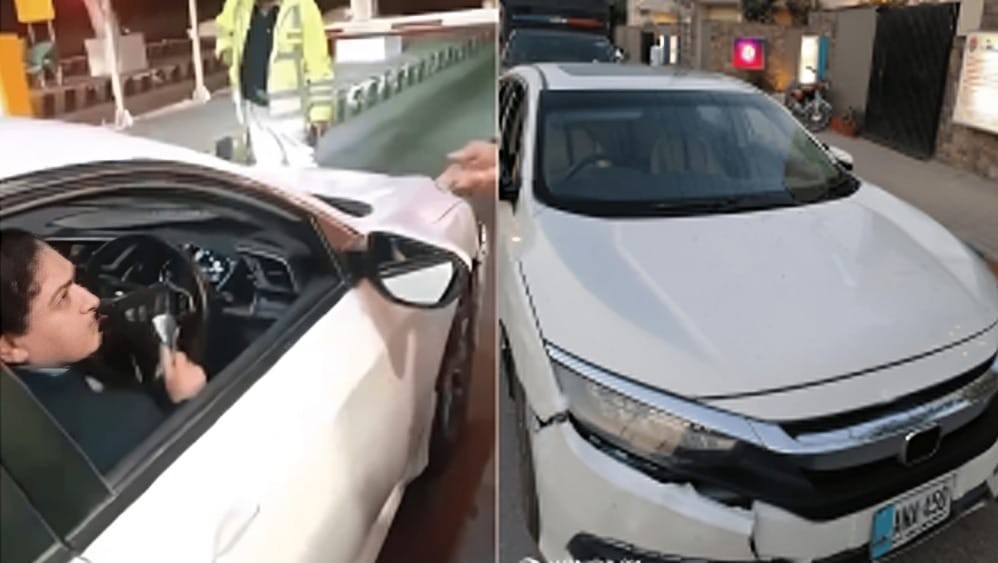 Woman driver arrested for running car over Motorway cop in Rawalpindi