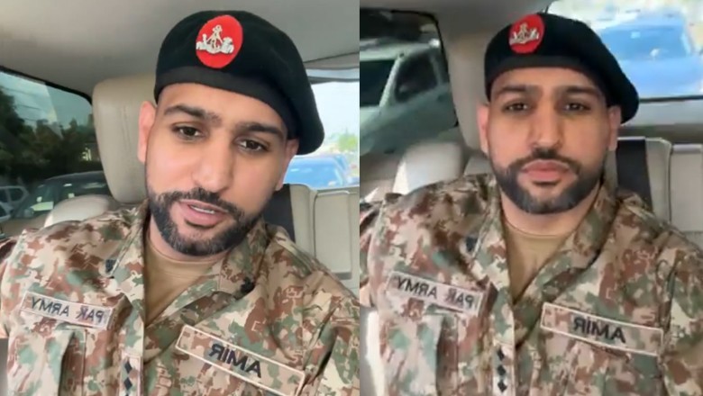 Boxer Amir Khan becomes 'honorary captain' of Pakistan Army