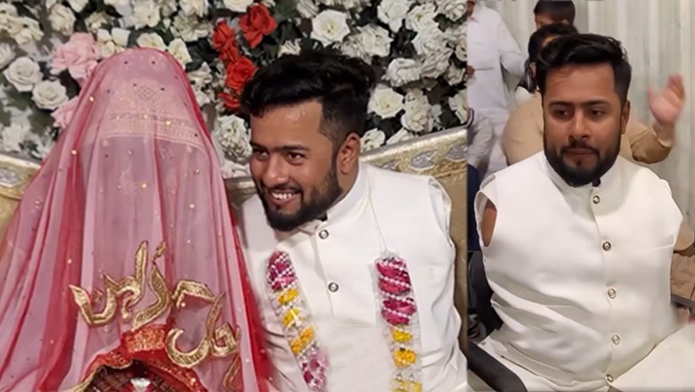Inspirational man born without arms marries a lecturer in Hyderabad