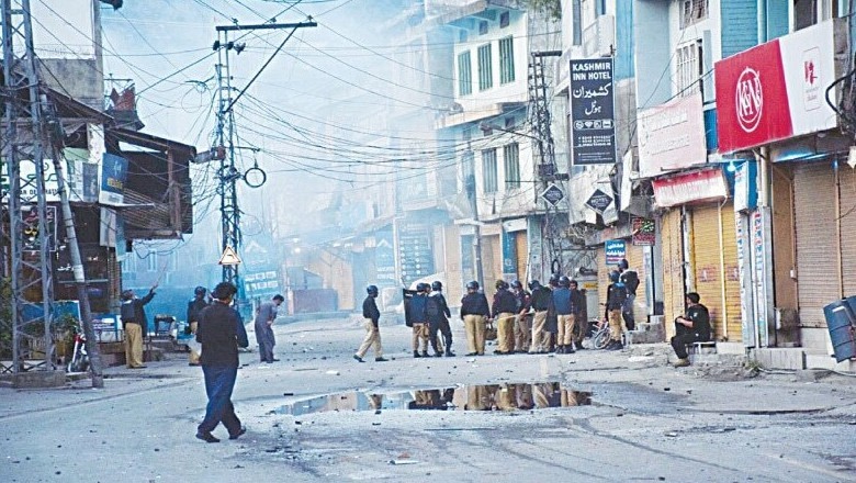 AJK protest against inflated bills and taxes enters fourth day
