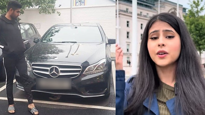 Female fan to gift her father's Mercedes to Babar if he scores century in today's match