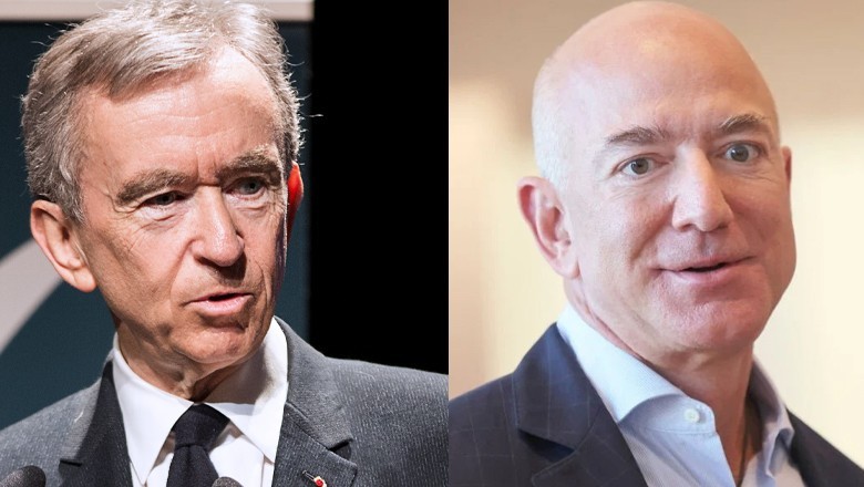 Who is the richest man in the world? Arnault or Bezos?