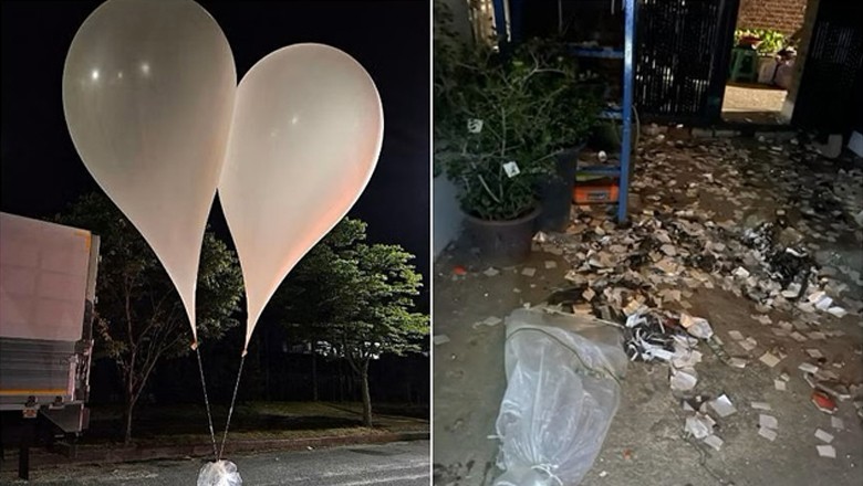 North Korea sends 600 trash balloons to S.Korea