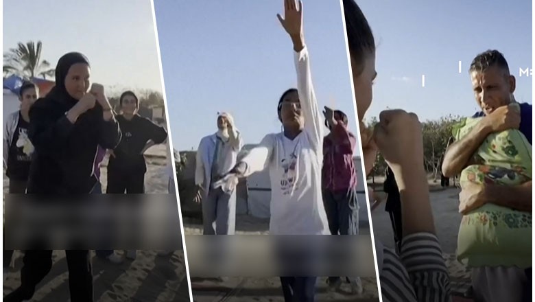Palestinian girls resume practicing boxing amid rubble in Gaza
