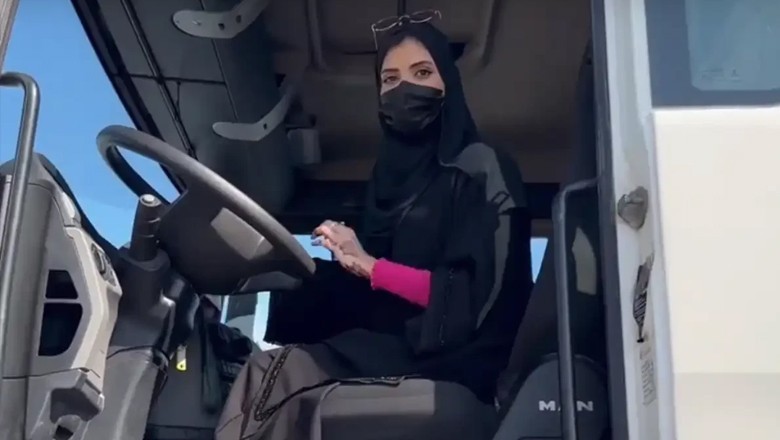 UAE woman breaks barriers, becomes youngest to earn heavy truck license