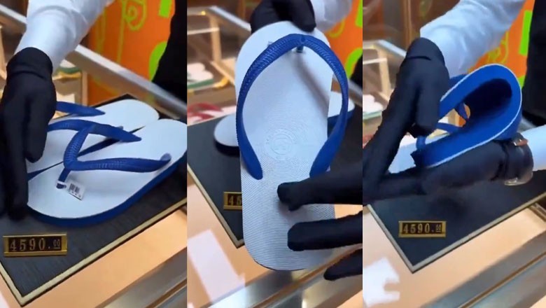 Ordinary bathroom slippers worth Rs340,000 shock netizens