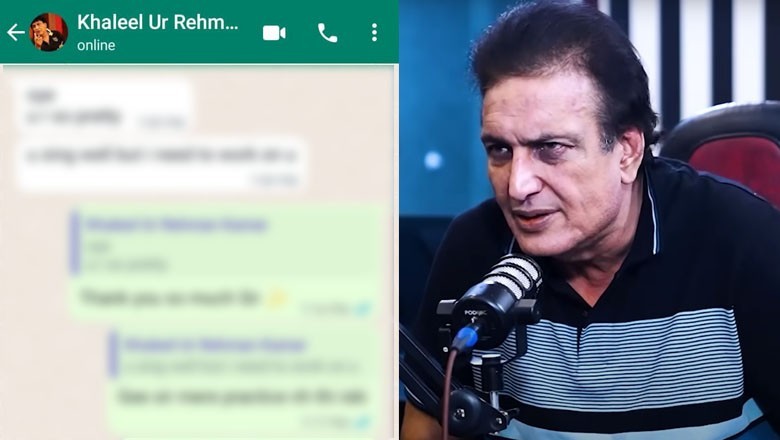 Khalil-ur-Rehman Qamar stirs new controversy after his alleged flirtatious WhatsApp chat emerges