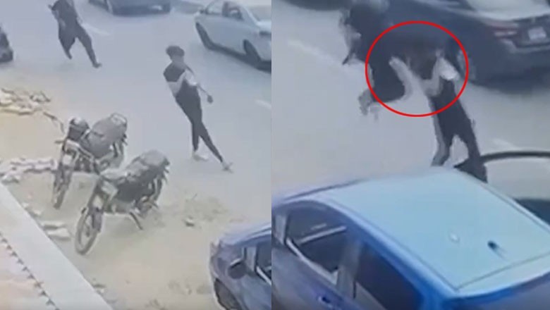 PPP leader's security guards brutally beat youth in Karachi