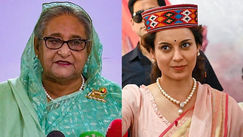 “Bharat is the original motherland of all Islamic Republics,” says Kangana following Hasina's escape to India