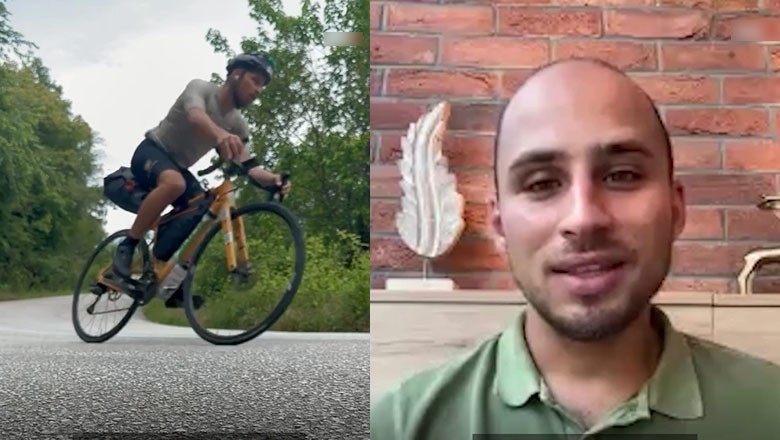 German cyclist rides 3,000km to raise funds for Gaza healthcare centre