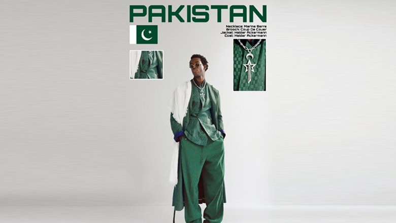 American stylist creates Pakistan-inspired look for his High Fashion Olympics series