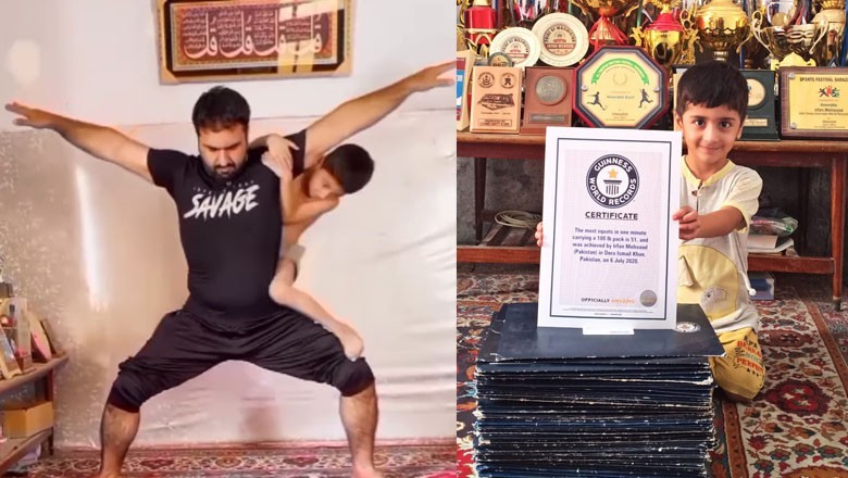 Pakistani father, son break India’s world record for 'fastest time to climb around a person'