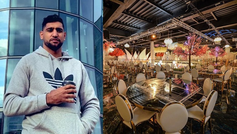 Boxer Amir Khan puts his £12.5 million luxury wedding hall up for sale due to financial loss