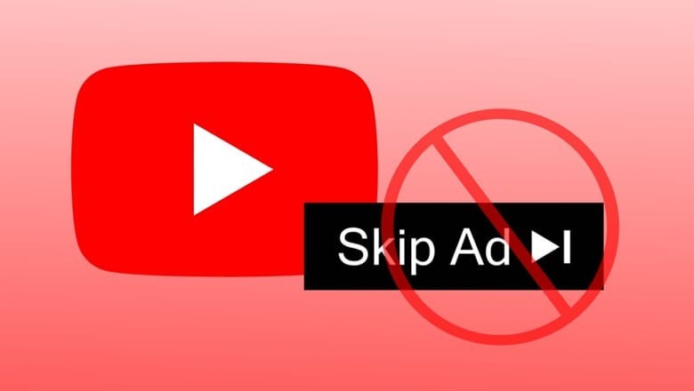 YouTube hiding skip button on ads?