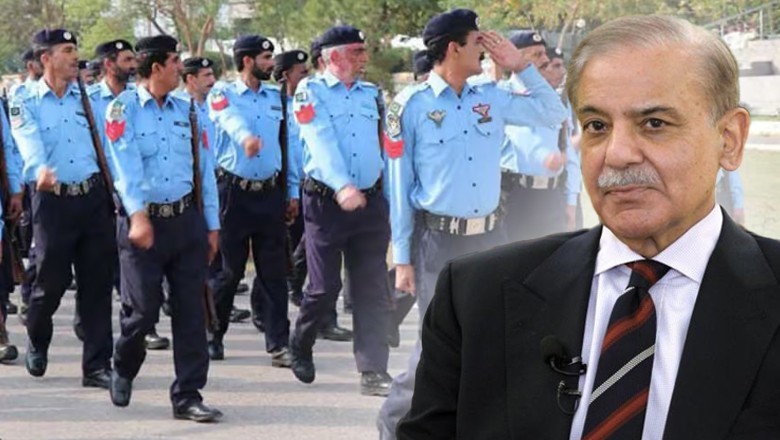PM Shehbaz Sharif announces salary hike for Islamabad police