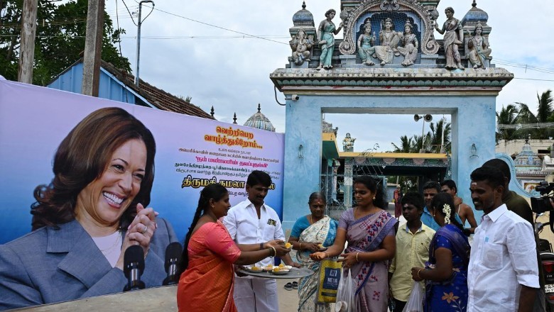 Kamala Harris' ancestral village in India holds prayers for her election success