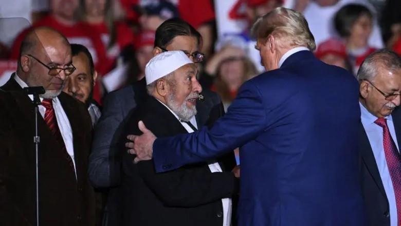 Did Trump sway Muslim voters by promising to establish peace in Middle East?