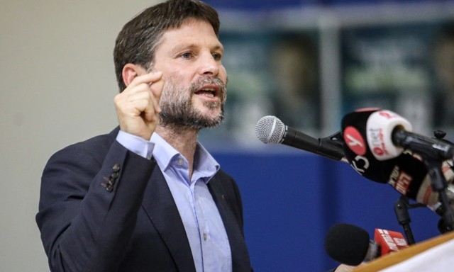 Israel's finance minister orders annexation of occupied West Bank