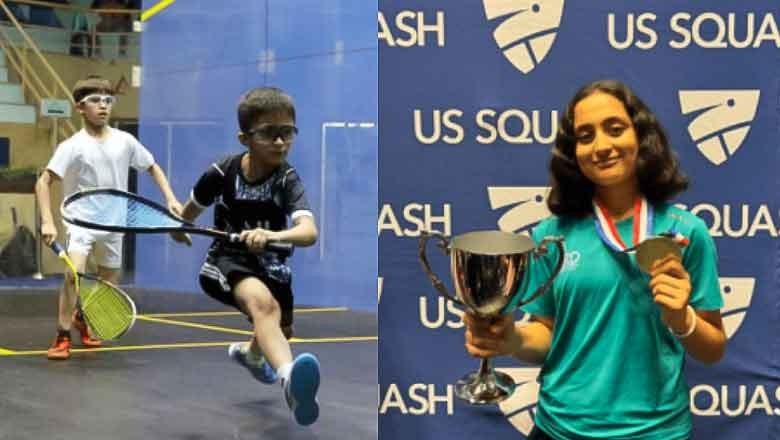 Mahnoor Ali, Harmas Raja emerges as champions at US Junior Squash Open
