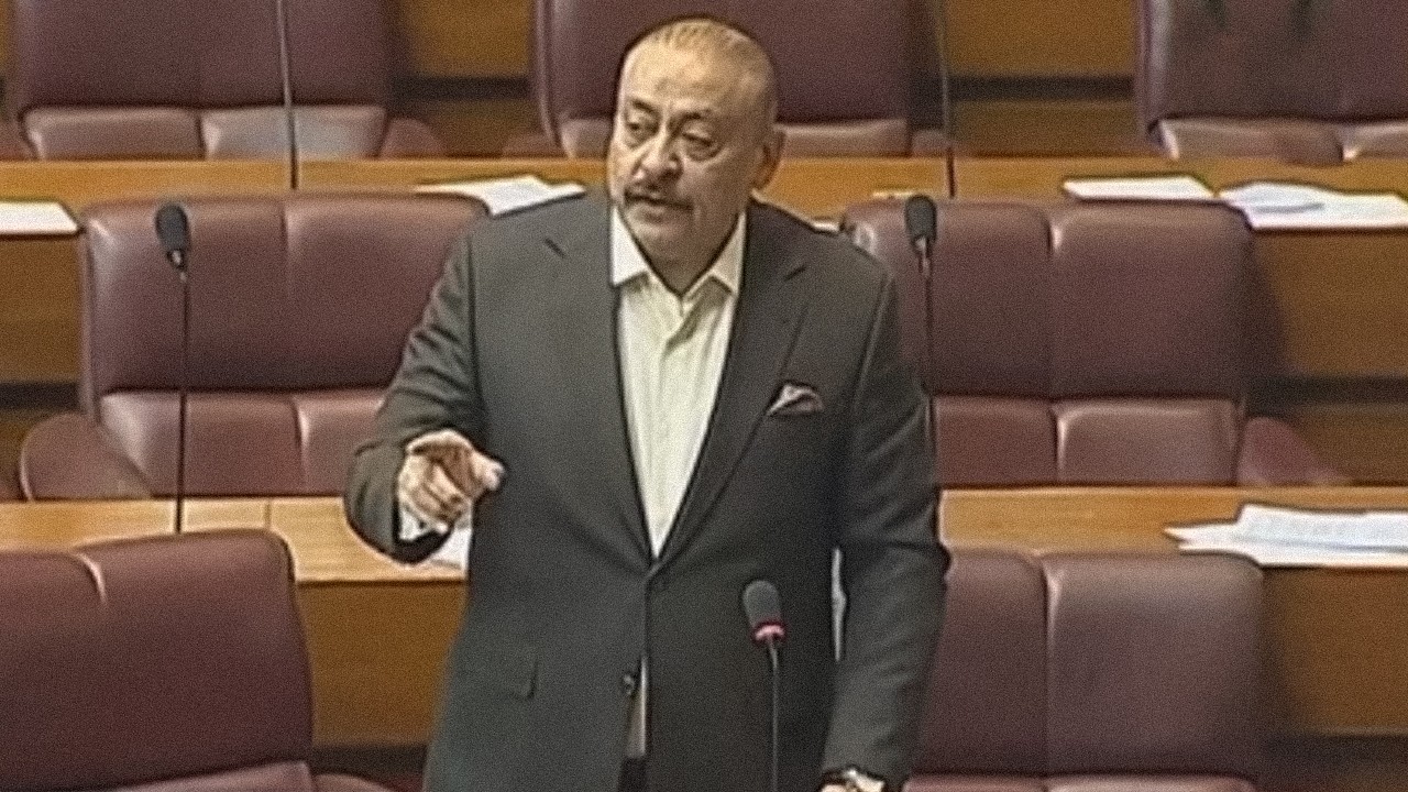 “Take X, Y, or Z — voice notes and pictures do not load,” PPP's Qadir Patel roasts govt over slow internet