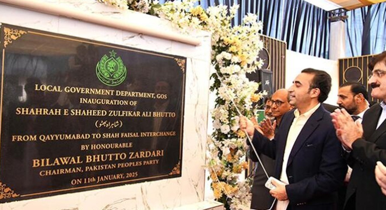 Bilawal inaugurates Malir Expressway's Phase-I