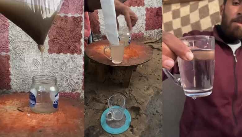 Video shows struggle of Gazans to get clean water