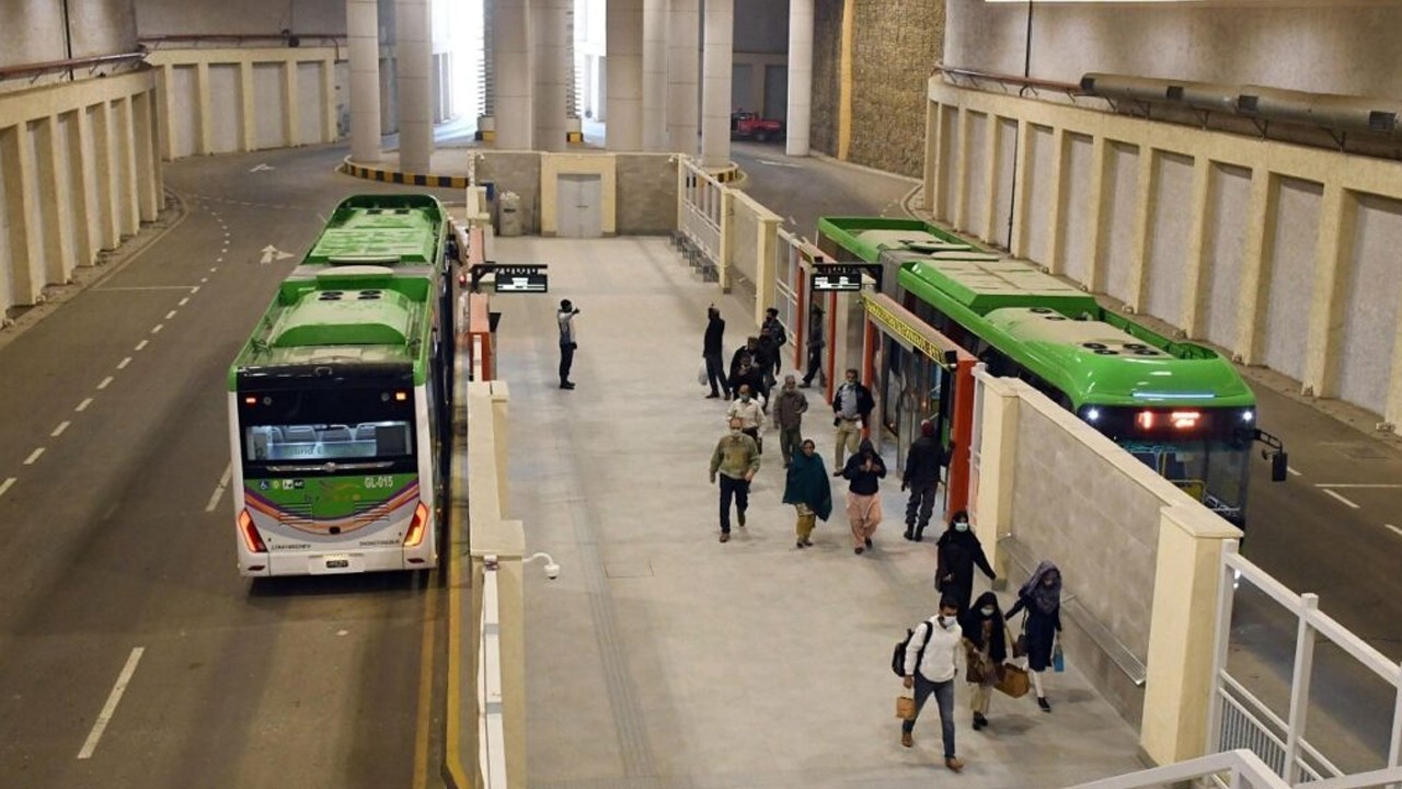 Green Line bus service to remain suspended in Karachi tomorrow