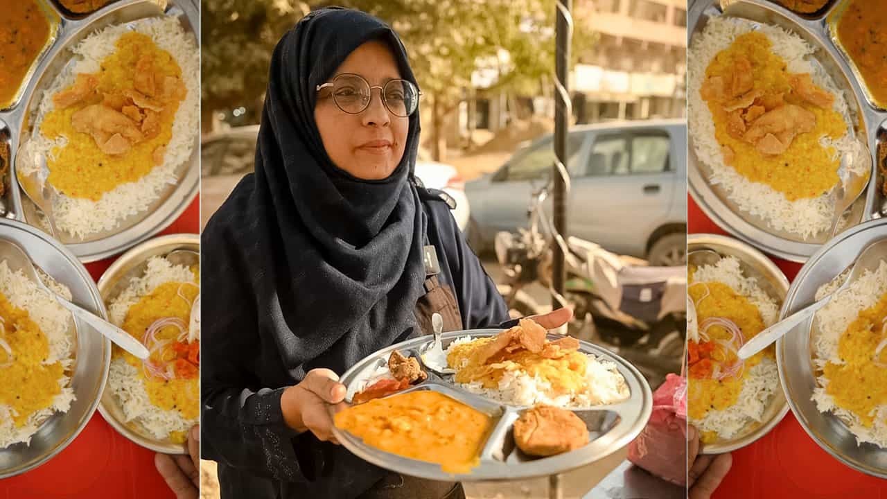 Kitchen to Food Street: Woman Offers Special Daal Chawal