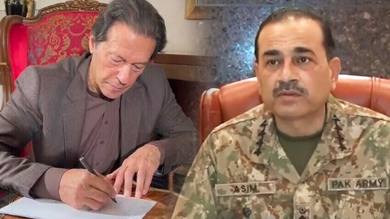 Imran Khan pens letter to COAS Asim Munir, criticizes 'establishment policies'