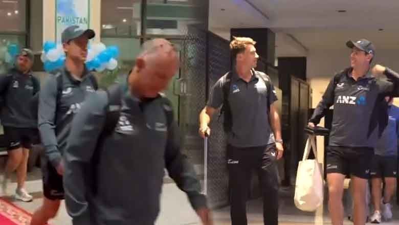New Zealand cricket team reach Pakistan for tri-nation series