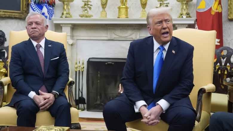 Jordan's King Abdullah II rejects Trump's displacement plan for Palestinians