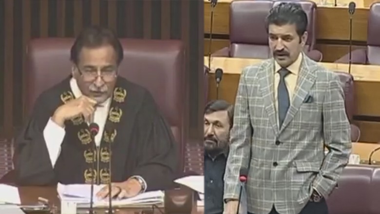 “Mujhe kyun nikala”: NA echoes with laughter during Marwat's speech