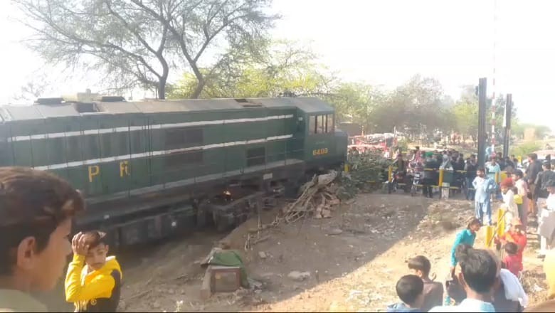 Rail traffic disrupted after freight train derails near Okara