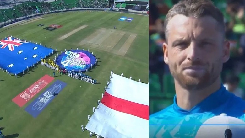 WATCH:Indian anthem played in Lahore before AUS vs ENG match