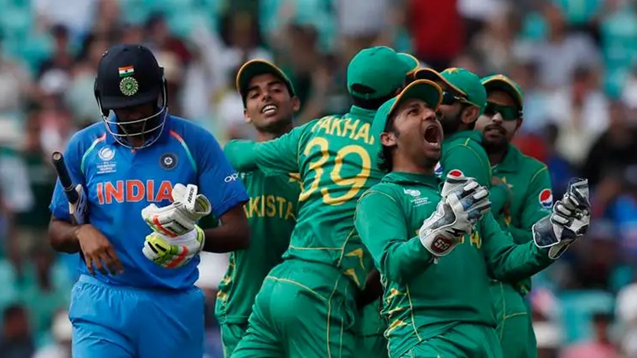 Pakistan has defeated India three times in five Champions Trophy encounters