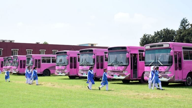 Punjab launches Pakistan's first bus service for rural women