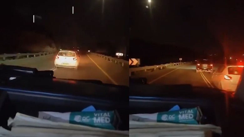 WATCH: Israeli settler attempts to block Palestinian ambulance in West Bank