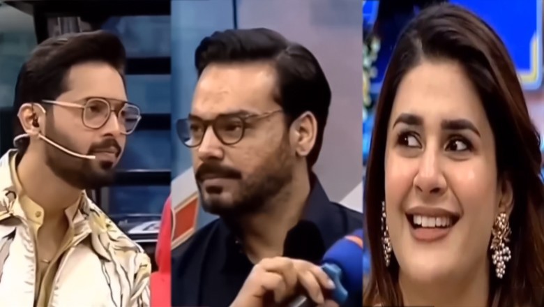 Fahad Mustafa faces criticism for speculating about Gohar and Kubra's baby during his game show