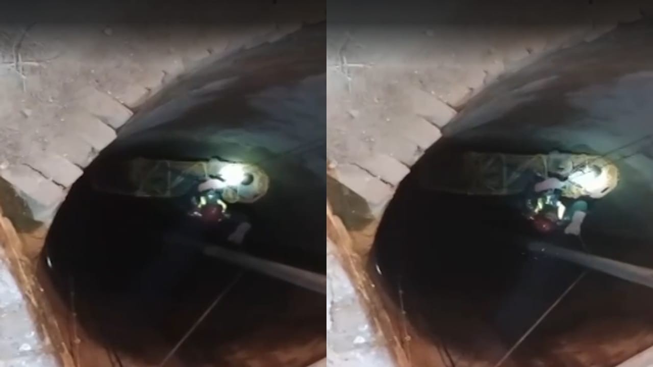 Thief rescued after falling into deep well near Arifwala