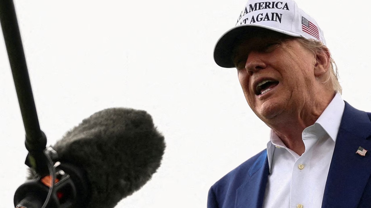 "No Idea what my thoughts are": Trump rubbishes WSJ report on Iran attack plans