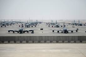 What are key US military bases in the Middle East?