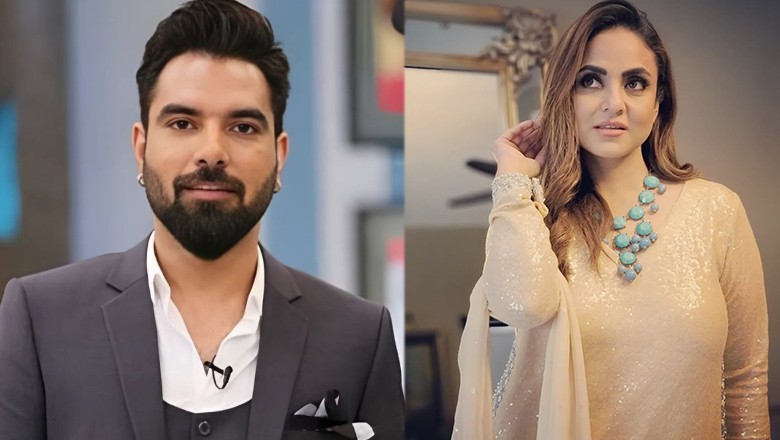 Yasir Hussain takes a jibe at Nadia Khan after she threatens legal action